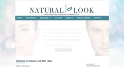 Desktop Screenshot of naturallookskinclinic.com
